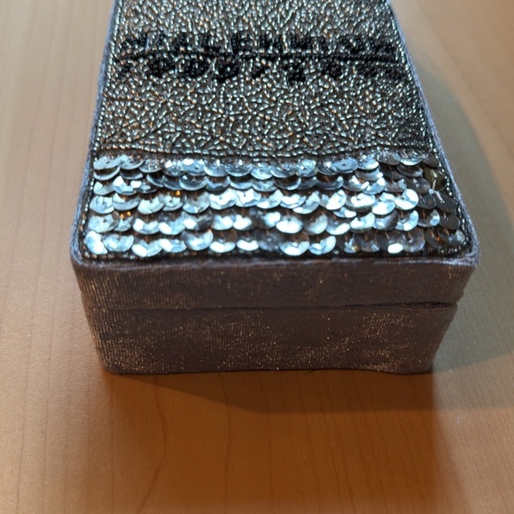 Vintage Sequin & Satin  1998 Champagne Bottle Trinket Box Millennium 1999/ 2000 - Picture 5 of 10